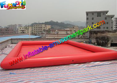 Customized Cube Inflatable Water Pool Summer Sport Game With Air Pumps