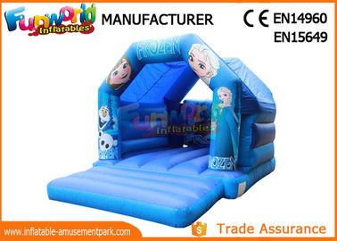 Amusement Park Inflatable Bouncer Slide / Frozen Inflatable Bounce House