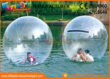 Customized Safe Kindergarten Inflatable Zorb Ball , Inflatable Water Ball Pool