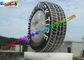 Giant Inflatable Tyre Model , Promotional Inflatable Tyre Balloon Display