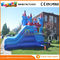PVC Large Blue Bounce House Jumpers Inflatable Jumping Castles With Two Slide