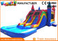 Customized Inflatable Bouncy Castle With Water Slide TUV ROHS EN71