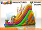 Giant Vinyl Commercial Inflatable Slide / Double Inflatable Playground Slide