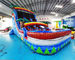 Double Side Rainbow Bouncer Outdoor Inflatable Water Slides For Kindergarten