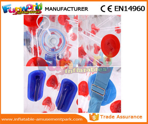 Διογκώσιμη μάχης σφαιρών σώματος προφυλακτήρων τεράστια σφαίρα ποδοσφαίρου PVC/TPU διογκώσιμη για τους ενηλίκους