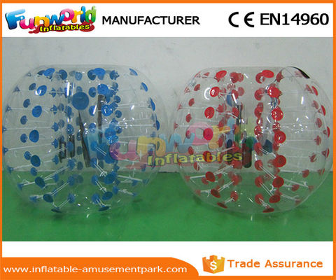Διογκώσιμη μάχης σφαιρών σώματος προφυλακτήρων τεράστια σφαίρα ποδοσφαίρου PVC/TPU διογκώσιμη για τους ενηλίκους