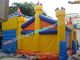 Outdoor PVC Inflatable Bouncer Slide With Castle For Adults / Kids