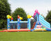Quadruple Stitching 1000D Inflatables Obstacle Course For Promotion